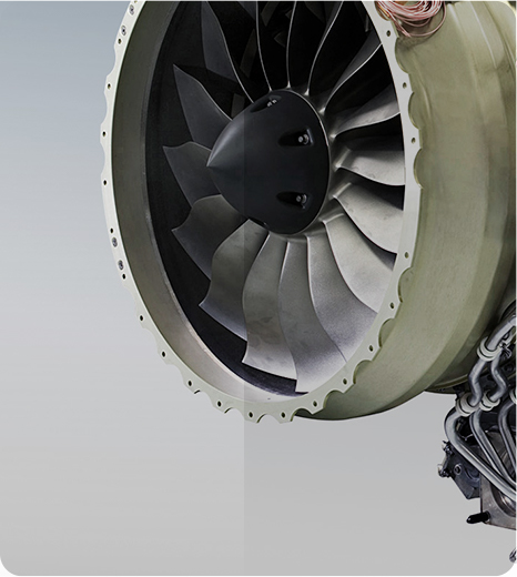 轻量、紧凑、高性能
涡轮风扇发动机 HF120
